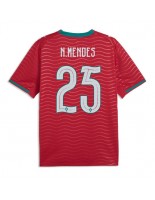 Portugalsko Nuno Mendes #25 Domácí Dres MS 2026 Krátký Rukáv